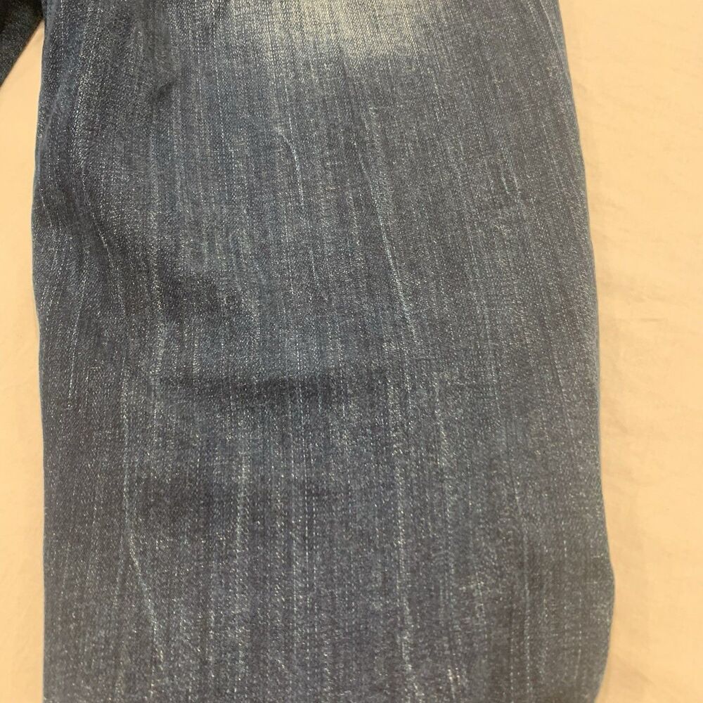 Daytrip Virgo Straight Fit Women’s 30R Med Wash Flat Pocket Stretch Distressed - Picture 13 of 16
